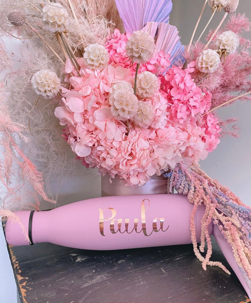 Personalised Drink Bottle - Pink 480ml