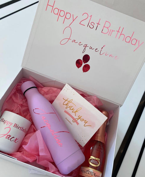 Personalised Drink Bottle - Pink 480ml