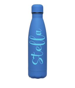 Personalised Drink Bottle - Bright Blue 480ml