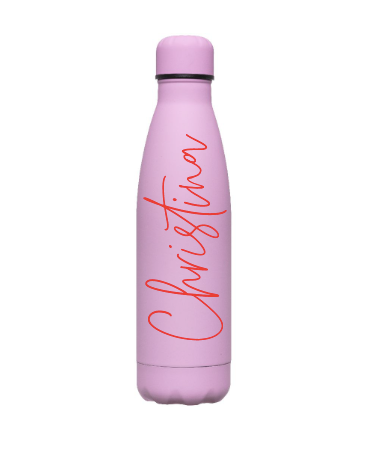 Personalised Drink Bottle - Pink 480ml