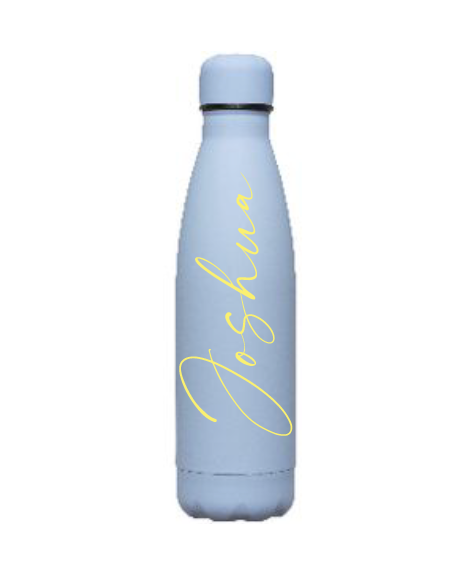 Personalised Drink Bottle - Light Blue 480ml